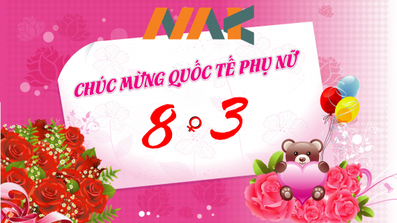 Chúc mừng ngày quốc tế phụ nữ 8-3-2023